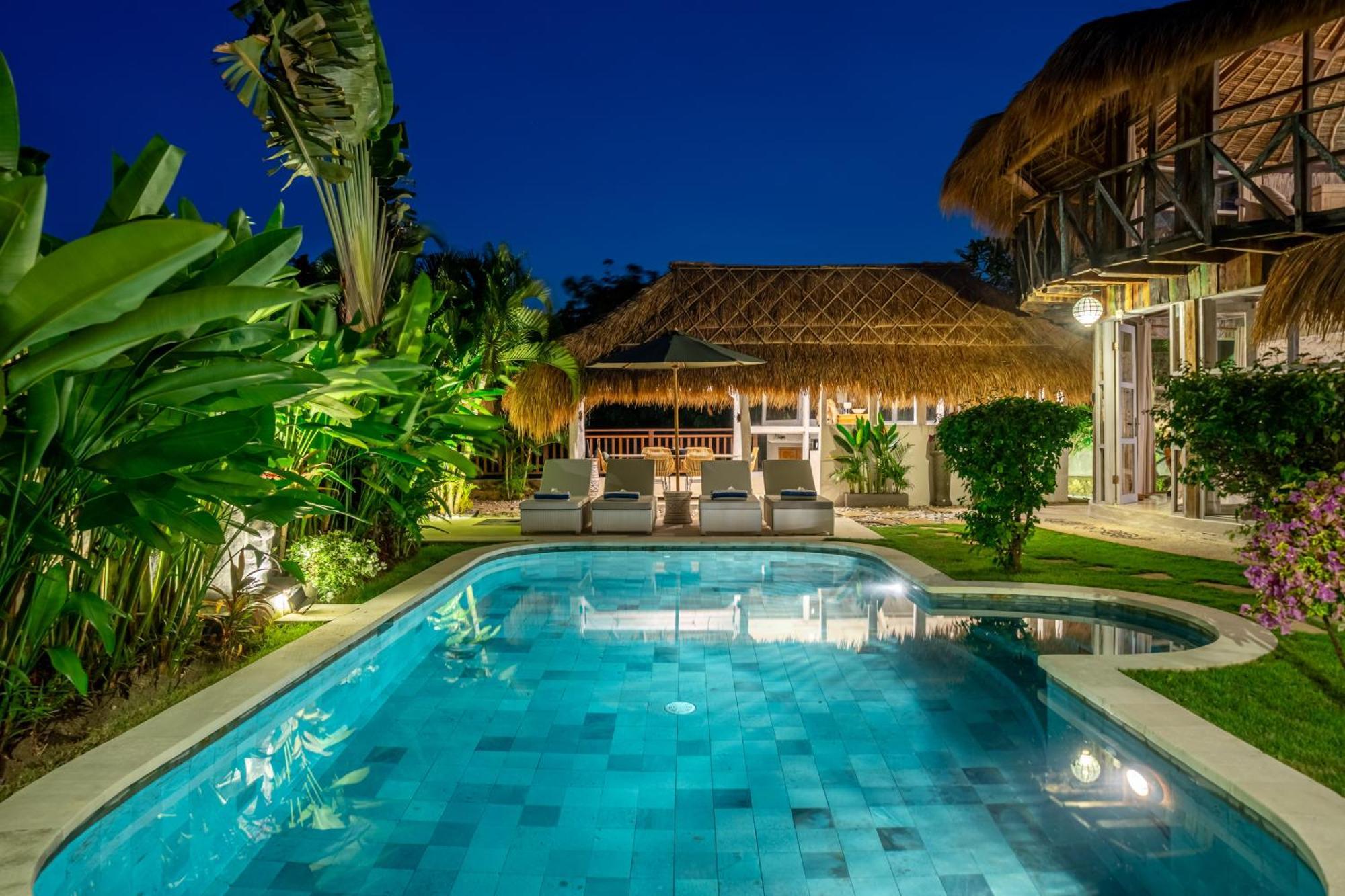 Balangan Beach Villa Idaman Bungalows Jimbaran  Ngoại thất bức ảnh