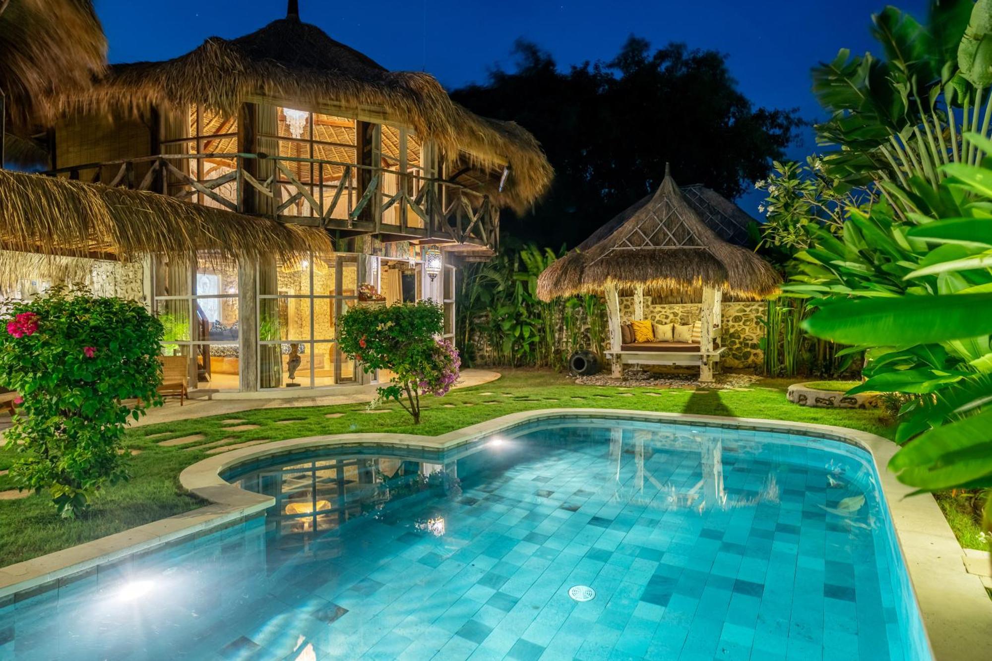Balangan Beach Villa Idaman Bungalows Jimbaran  Ngoại thất bức ảnh