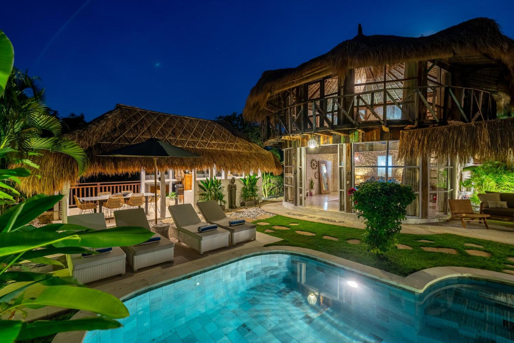 Balangan Beach Villa Idaman Bungalows Jimbaran  Ngoại thất bức ảnh