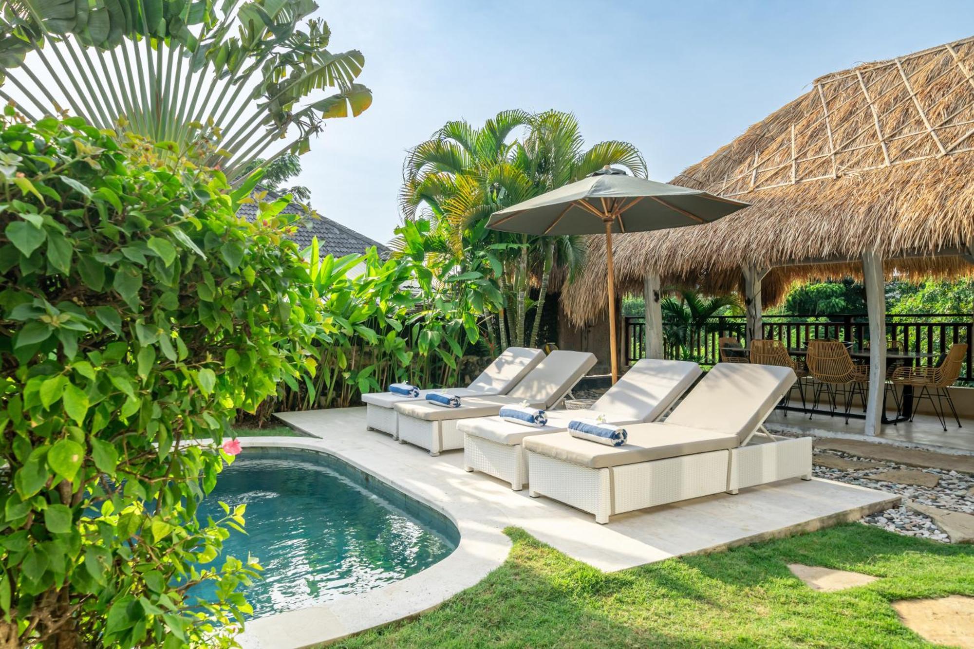 Balangan Beach Villa Idaman Bungalows Jimbaran  Ngoại thất bức ảnh