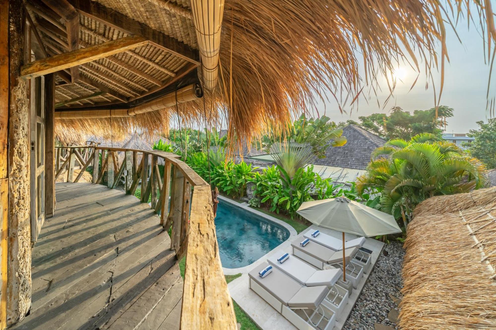 Balangan Beach Villa Idaman Bungalows Jimbaran  Ngoại thất bức ảnh