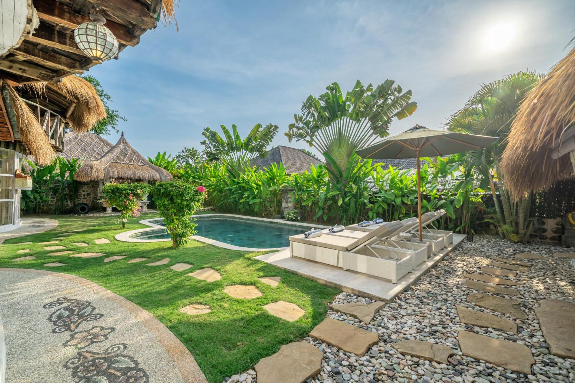 Balangan Beach Villa Idaman Bungalows Jimbaran  Ngoại thất bức ảnh